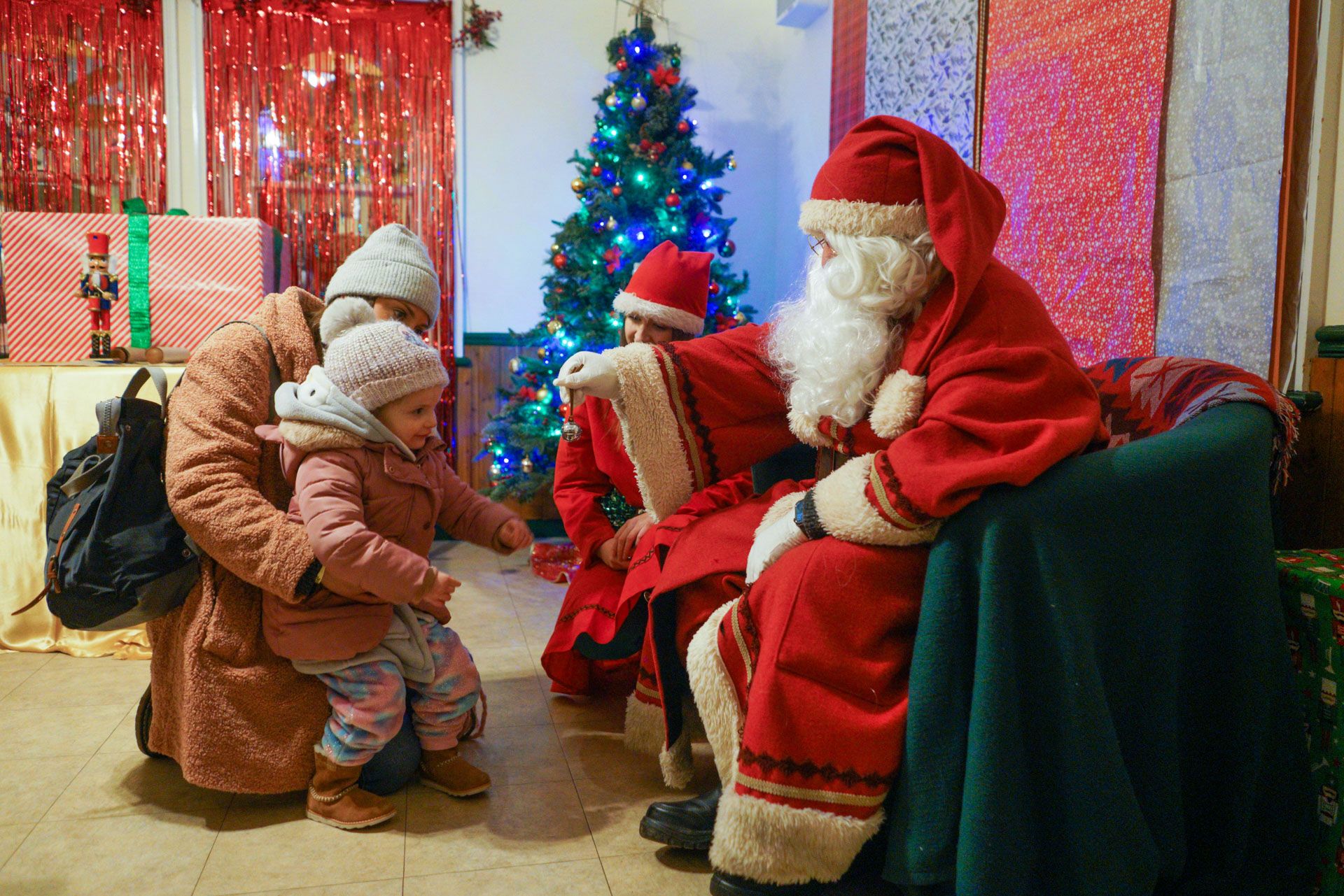 The Polar Express™ Tram Ride at Seaton Tramway, Devon this Christmas